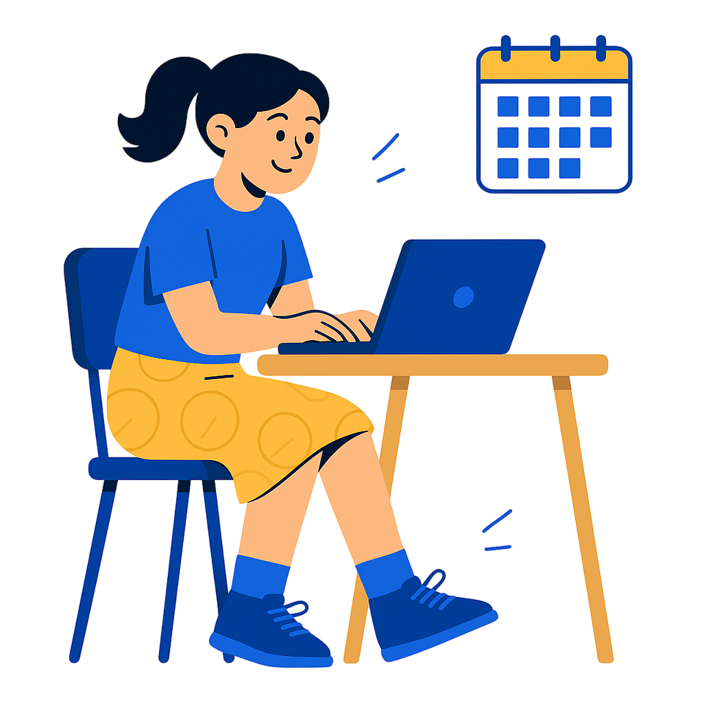 Дівчина з ноутбуком